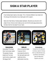 Load image into Gallery viewer, Hockey: Create a Team Project (Google Classroom) - Roombop
