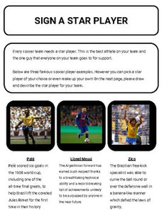 Soccer: Create a Team Project (Google Classroom) - Roombop