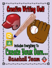 Load image into Gallery viewer, Baseball: Create a Team Project (Google Classroom) - Roombop