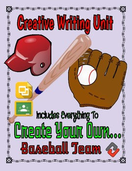 Baseball: Create a Team Project (Google Classroom) - Roombop