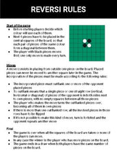 Load image into Gallery viewer, Reversi Printable Board Game (Editable Google Slides) Distance Learning - Roombop