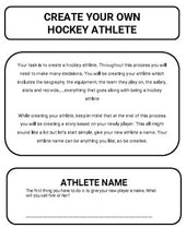Load image into Gallery viewer, Hockey: Create an Athlete (Google Classroom) - Roombop