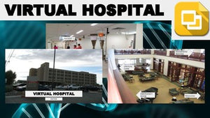 Virtual Hospital Tour (Editable in Google Slides) Distance Learning - Roombop