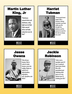 Black History Famous People: Printable Posters - Roombop