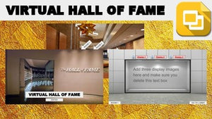 Virtual Hall of Fame Tour (Editable in Google Slides) Distance Learning - Roombop