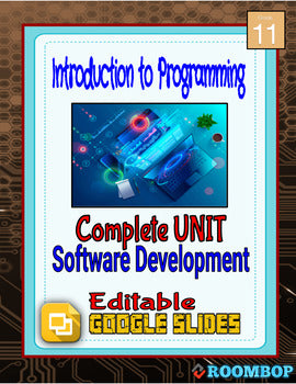 Software Development Full Unit - Intro To Programming - Roombop