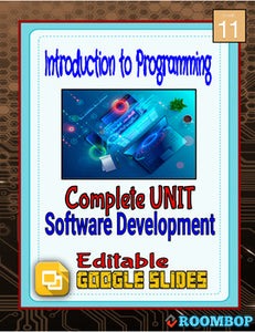 Software Development Full Unit - Intro To Programming - Roombop