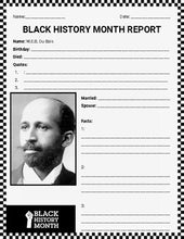 Load image into Gallery viewer, Black History Month Reports (Editable in Google Slides) - Roombop