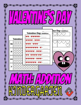 Valentines Day Kindergarten Math - Roombop