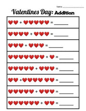 Load image into Gallery viewer, Valentines Day Kindergarten Math - Roombop