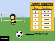 Load image into Gallery viewer, Soccer: Interactive Review Game (Editable on Google Slides) - Roombop
