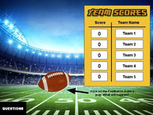 Load image into Gallery viewer, Football: Interactive Review Game (Editable on Google Slides) - Roombop