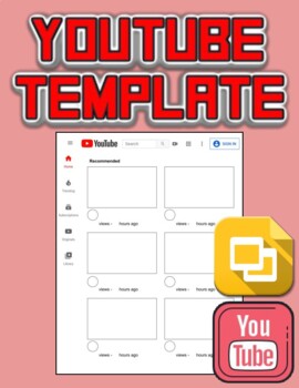 Youtube Template (Editable on Google Slides) - Roombop