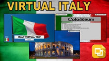 Load image into Gallery viewer, Italy Virtual Country Trip (Editable in Google Slides) - Roombop