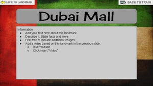 Dubai Virtual Country Trip (Editable in Google Slides) - Roombop
