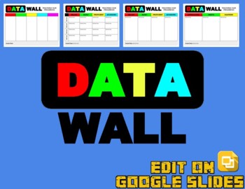 Digital Data Wall (Editable in Google Slides) - Roombop