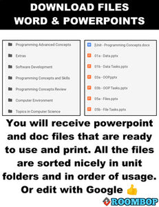 Software Development Unit - Computer Science - Roombop