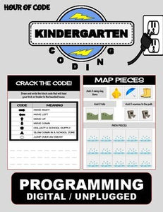Rainy April | Kindergarten Unplugged / Digital Coding - Roombop