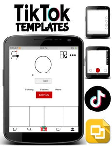 TikTok Template (Editable on Google Slides) | Distance Learning - Roombop