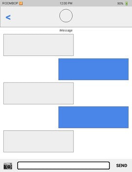 Imessage Printable Template iMessage Template (Editable on Google Slides) – Roombop