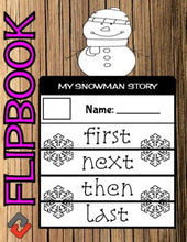 Load image into Gallery viewer, Snowman January Flipbook - Roombop