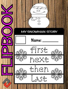 Snowman January Flipbook - Roombop