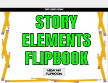 Load image into Gallery viewer, Story Elements Digital Flipbook