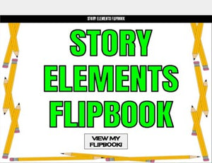 Story Elements Digital Flipbook