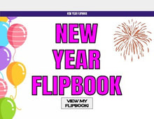 Load image into Gallery viewer, New Year Digital Flipbook - Google Slides