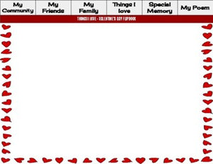 Valentine's Day Digital Flipbook - Google Slides