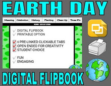 Load image into Gallery viewer, Earth Day Digital Flipbook - Google Slides