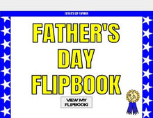 Load image into Gallery viewer, Father&#39;s Day Digital Flipbook - Google Slides
