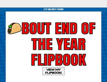 Load image into Gallery viewer, End of Year Taco Digital Flipbook - Google Slides