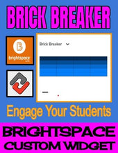 Load image into Gallery viewer, Brick Breaker - Brightspace Custom Widget