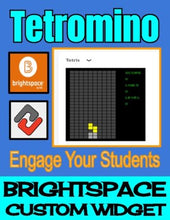 Load image into Gallery viewer, Tetromino - Brightspace Custom Widget