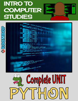 Python: Intro To Programming Unit - Intro To Computer Studies