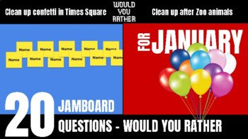 January Would You Rather JamBoard