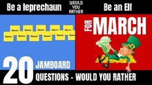 Load image into Gallery viewer, March Would You Rather JamBoard