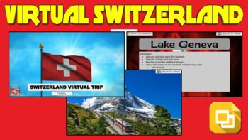 Switzerland Virtual Country Trip (Editable in Google Slides)