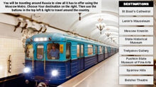 Load image into Gallery viewer, Russia Virtual Country Trip (Editable in Google Slides)