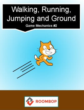 Scratch: Walking, Running, Jumping and Ground (Game Mechanics #2)